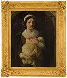 Frank Hector Tompkins, Hester Prynne, Oil on canvas