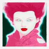 Feng Zhengjie, Chinese Portrait No. 38, 2008, screenprint in colors