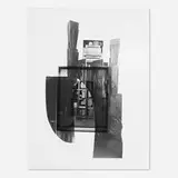 Louise Nevelson, Four in the Morning (from the Facade portfolio), 1966, screenprint on acetate