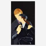 Alex Katz, Couple (from Pas de Deux), 1993-94, screenprint in colors on Arches Cover White paper