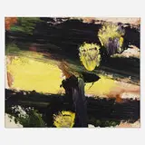 Edvins Strautmanis, Yellow Angst, 1983, acrylic on canvas