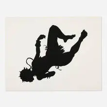 Kara Walker, African/American, 1998, linocut