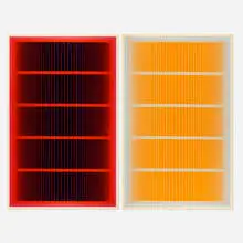 Richard Anuszkiewicz, Red Line; Grey Line (two works from the Reflections V portfolio), 1979, screenprint in colors on Masonite