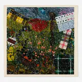 Jennifer Bartlett, Spring (from The Four Seasons portfolio), 1992, screenprint in colors on Kurotani Hosho