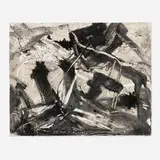 Emilio Vedova, Untitled, 1990, monoprint with stone mortar on Tullis SB handmade paper