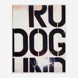 Christopher Wool, Run Dog Run, 1991, archival inkjet print