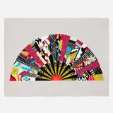 Miriam Schapiro, In the Land of Oo-Bla-Dee: Homage to Mary Lou Williams, 1993, lithograph in colors laid to paper