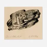 Pablo Picasso, La tasse noire, 1947, lithograph on Arches