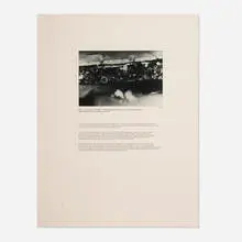 Glenn Ligon, Untitled (from the Exit Art Portfolio: In the Year Three), 2003, photogravure