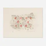 Cecily Brown, Untitled (from Exit Art Portfolio: TANTRA), 2005, lithograph in colors