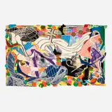 Frank Stella, Monstrous Pictures of Whales (from the Moby Dick Deckle Edges series)