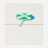 Wayne Thiebaud, Large Sucker (from the Seven Still Lifes and a Rabbit portfolio), 1971, lithograph in colors