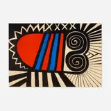 Alexander Calder, Papouse, 1969, lithograph in colors