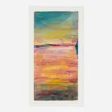Jules Olitski, Forward Edge I, 1995, monoprint