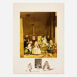 Velasquez - Les ménines (from the Changes in Great Masterpieces portfolio) by Salvador Dalí, 1974, lithograph in colors with remarque on Rives, sold Oct 2024