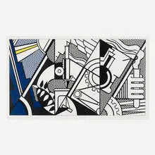 Peace Through Chemistry IV by Roy Lichtenstein, 1970, lithograph in colors on Special Arjomari, sold Oct 2024