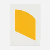 Orange by Ellsworth Kelly, 2004, lithograph on BFK Rives, sold Oct 2024
