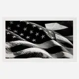 Robert Longo, Untitled (Flag), 2013, archival pigment print on Epson Hot-Pressed