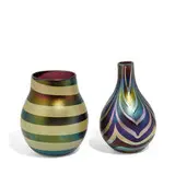 Charles Lotton, vases, two