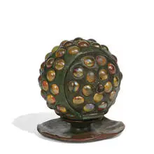 Tiffany Studios and Tiffany Glass & Decorating Co., Rare inkwell, #505Z