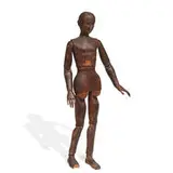 likely French Antique, articulated artist's mannequin