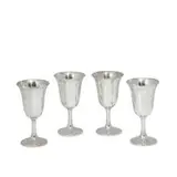 R. Wallace & Sons, set of water goblets, four, #14, Taunton, USA