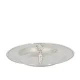 Potter Bentley Studios, round dish with card holder, Cleveland, USA