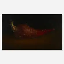 Derrick Guild, Sprouting Sweet Potato, 2007, oil on linen