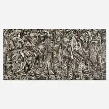 Edward Renouf, Untitled, 1973, oil on masonite