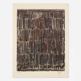 Cesar, Arrachage-Lithographie, 1962, lithograph in colors