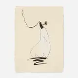 Claes Oldenburg, Soft Light Bulb - Day, 1997, lithograph in colors with chine-collé on Koller HMP tan canvas paper