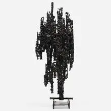 Untitled by Marcello Fantoni, c. 1955, welded and enameled steel, sold Jul 2020
