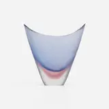 Paolo Venini, Inciso vase, c. 1955, wheel-carved glass