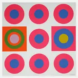 Peter Gee, Untitled, 1967, screenprint in colors