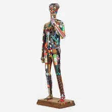 Leo Sewell, David, c. 1995, found object assemblage
