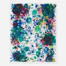 Sam Francis, Spring Solution, 1972, lithograph in colors