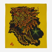 Jean Lurçat, Le Lion tapestry, c. 1945, hand-woven wool