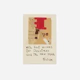 Rotella, Untitled (Christmas card)