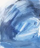 Howard Hodgkin, Untitled, Howard Hodgkin (1932-2017) 'Ice' screenprint in colours