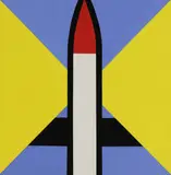 Peter Denmark, Untitled, c.1995 acrylic on canvas 122 x 122cm