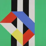 Peter Denmark, Untitled, acrylic on canvas 122 x 122cm