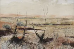 David Clyde Dridan, Untitled, oil on board 61 x 91cm