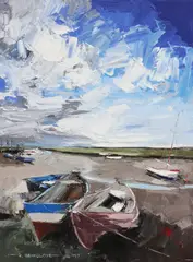 Daniel Gbenga Orimoloye, Untitled, oil on board 61 x 46cm