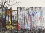 Noel Gibson, Untitled, oil on board 80 x 106cm .