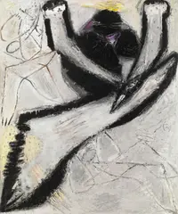Frank Lobdell, May, 1965, oil on canvas