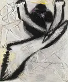 Frank Lobdell, May, 1965, oil on canvas