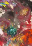 Hassel Smith, Untitled, 1989, acrylic on canvas
