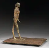 Nathan Oliveira, Figure One, 1982, bronze