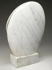 Jack Zajac, Passage, 1967, polished Carrara gray marble