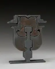 Untitled, 1972 (MdS72-2035) by Mark di Suvero, five piece sculpture of torch-cut steel, sold May 2007